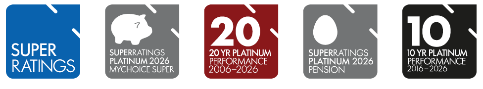 SuperRatings awards across different categories